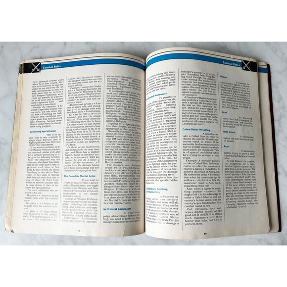 Advanced Dungeons & Dragons The Complete Fighter's Handbook AD & D 2nd Ed 2110 - Picture 10 of 13